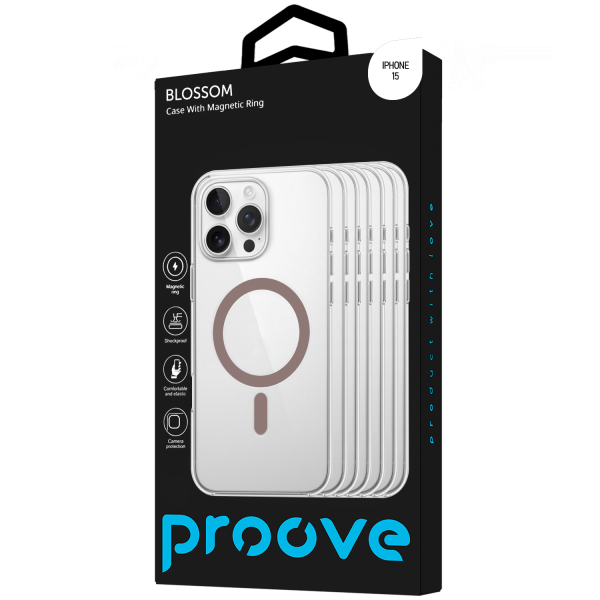 Proove Blossom Case with Magnetic Ring iPhone 15 - Photo 2
